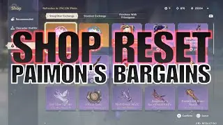 Genshin Impact SHOP RESET PAIMON'S BARGAINS for November 2022