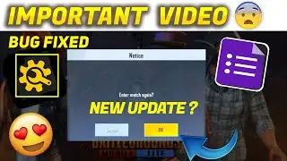 Pubg Mobile Lite All Bug Solved 😱 Crash Problem fix I Crash Problem Fix 