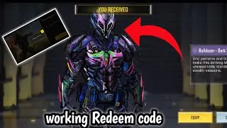 New character skin Redeem code codm 2025 | Call of duty Mobile Redeem code cod Mobile 2025