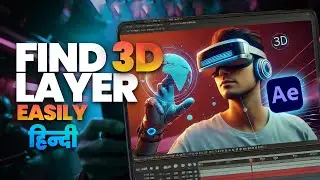 Easily Bring 3D Layer in front of the camera in After Effects| 3D Layers Disappears after effects