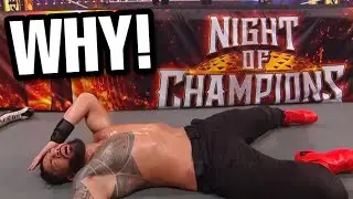 WHY THE BLOODLINE BROKE UP AT WWE NIGHT OF CHAMPIONS!