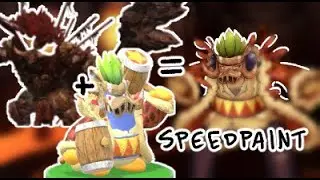 Kirby Gijinka: Forgo Dedede (speedpaint)