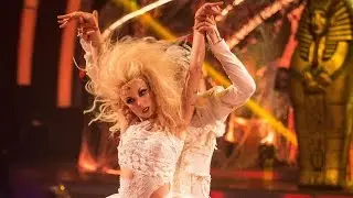 Helen George & Aljaz Skorjanec Samba to 'Take Your Mama' - Strictly Come Dancing:  2015