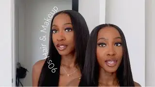 90s/Early 2000s Layered Hair & Makeup Look ft. Luvme Hair Premax Glueless Wig l Too Much Mouth