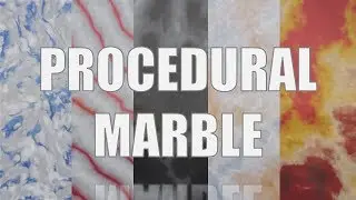 5 Ways to make Procedural Marble in Blender