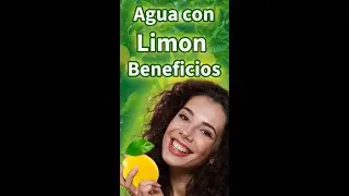 (SP) Agua con limon beneficios - Agua con limon en ayunas #shorts