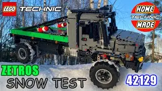 LEGO Technic 42129 4x4 Mercedes-Benz Zetros Trial Truck SNOW TEST / ЛЕГО Техник 42129 Снежный Тест