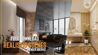 Blender Interior Scenes [ Free Download ]