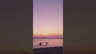 A beautiful sunset on Koh Larn island (Chonburi, Thailand)