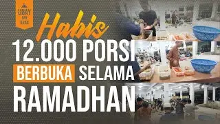 Masjid ini Menyediakan 12000 Porsi Makanan Untuk Buka Puasa dan Sahur Selama Ramdhan