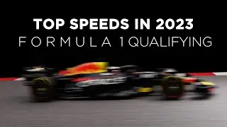 Top 5 speeds in Qualifying of F1 2023 season! 👀🏎