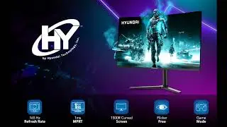 Hyundai 32 Inch 4K Gaming Monitor Ultrawide Monitor