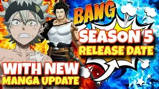 Black Clover Season 5 Release Date | Black Clover Manga New Update | Factolish