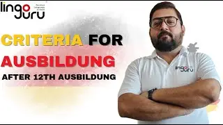 Criteria For Ausbildung  After 12th Ausbildung