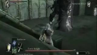 Demon's Souls 1-2 Boss Battle - Tower Knight