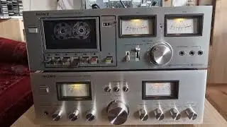 Sony ta-f5a  & sony tc-k2a  made in Japan 1977
