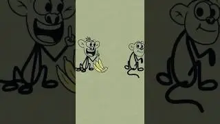 Confronting Animated Monkeys #shorts #animation
