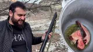 МУЖСКОЙ ОТДЫХ! Стейки и плов на КОСТРЕ. На Ниве по Дагестанским горам.