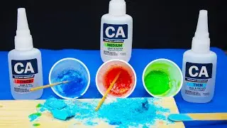 Testing Color in Super Glue: Does it work?
