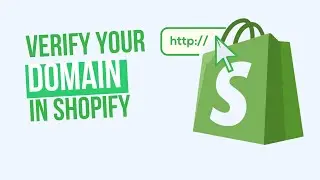 How To Verify Domain On Shopify