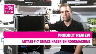 Review Antari F-7 Smaze Hazer & Rookmachine | Bax Music