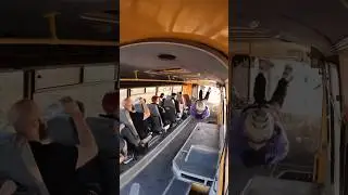 Типичная поездка на работу утром 😀