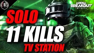 SOLO 11 Kills DOMINATION on TV Station | Arena Breakout Infinite PC