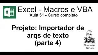 # 51 - Course macros and Excel VBA - Project 1 - Import Text File
