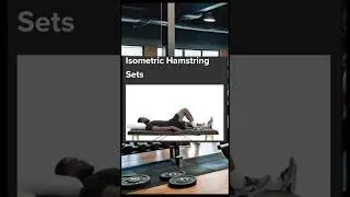 Isometric Hamstring Sets 