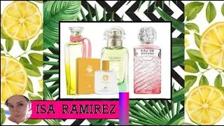 TOP 10 PERFUMES CITRICOS para días de máximo calor - Isa Ramirez - SUB