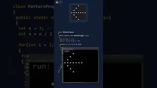 Arrow pattern program in less than 60 seconds 