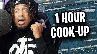 making a song in FL STUDIO from NOTHING  // free stems for mixing practice