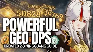 she's AMAZING! UPDATED Ningguang Guide - Artifacts, Weapons, Teams & Tips | Genshin Impact 2.8