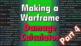 MinMaxer's Dream - Warframe Damage Calculator WIP Part 4