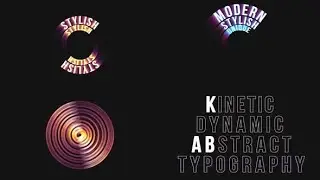 Blur Kinetic Typography AFTER EFFECTS Template Videohive 32843145