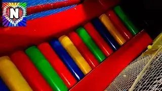 Развлечения для детей Лабиринт, горки,шарики Деревянный корабль с горками и пушками