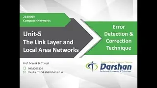 5.02 - Error Detection & Correction Technique