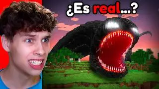 Trolleé a Mi Amigo con el Gusano Gigante en Minecraft