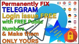 Create Telegram Accounts Without Phone Number | Create FB Gmail WhatsApp Twitter Instagram Accounts