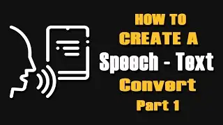 How to create Speech to Text converter with JavaScript || Part 1