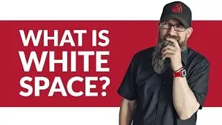 What is white or negative space? Why you need to use it in your layouts - Design Basics #03