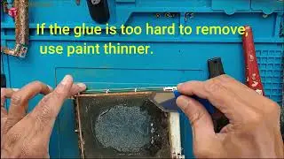 How to replace front and rear polarizer film | LCD LED Curved TV