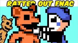 Friday Night Funkin RATTED OUT + Cutscene | FNAC ONE-SHOT (FNF MOD) (FNAF)