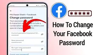 How To Change Password On Facebook |Change Facebook Password 2024
