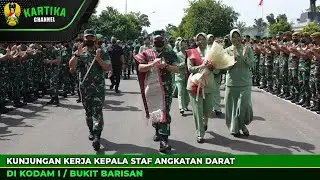 Kunjungan Kerja Kepala Staf Angkatan Darat  di Kodam I/BB