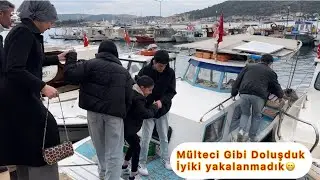 İLK KEZ GEMİYE BİNDİM KORKU DOLU PANİK ANLAR🫣İzmire taşınmak istiyorum😄