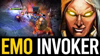 EMO INVOKER vs ARC WARDEN MID | Dota 2 Invoker