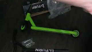 🛴 Недорогой трюковый самокат U-Turn / Распаковка 🛵