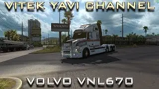 Обзор мода VOLVO VNL670 для American Truck Simulator