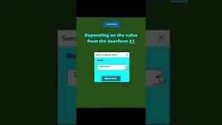 2 Userforms connected together!  #shortsvideo #excel#excelvba